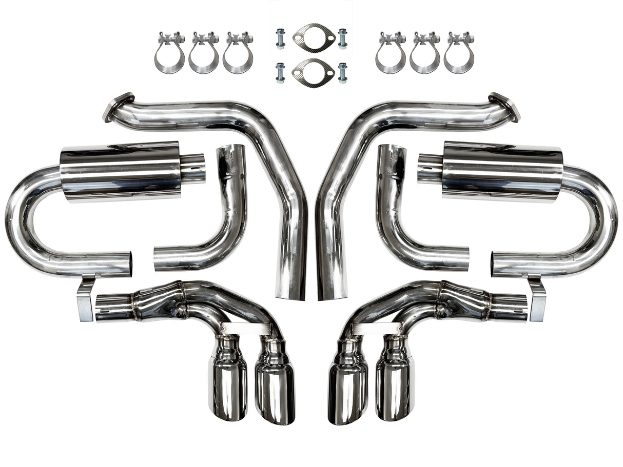 1997-04 C5 Chevrolet Corvette Axle Back Exhaust - EX1002