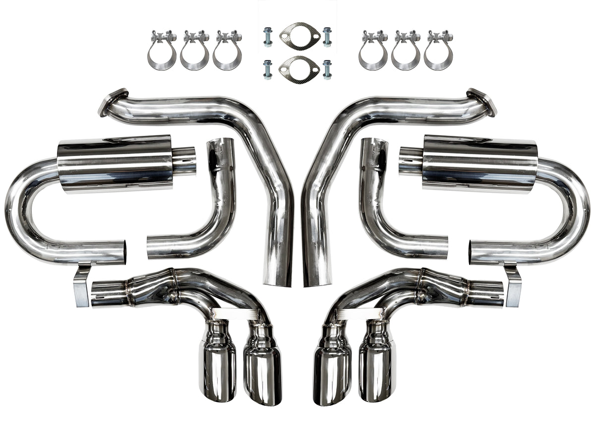 1997-04 C5 Chevrolet Corvette Axle Back Exhaust - EX1002
