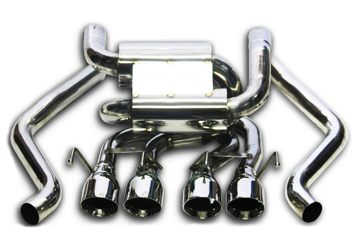 2009-13 Chevrolet C6 Corvette Axle Back Exhaust - EX3033A